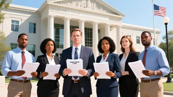 Class action employee claims process in the United States