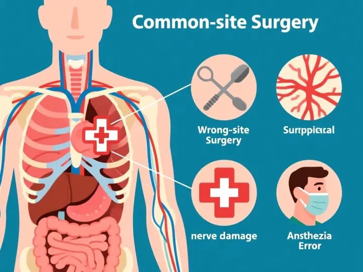 Common surgical errors that lead to medical malpractice claims