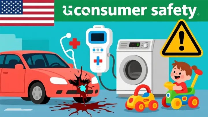 Defective products causing injuries in the USA