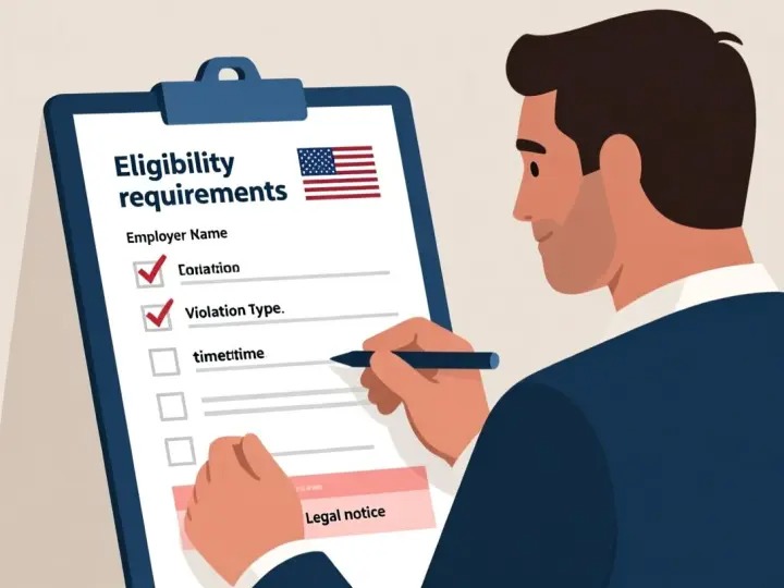 Eligibility requirements for joining an employee class action lawsuit