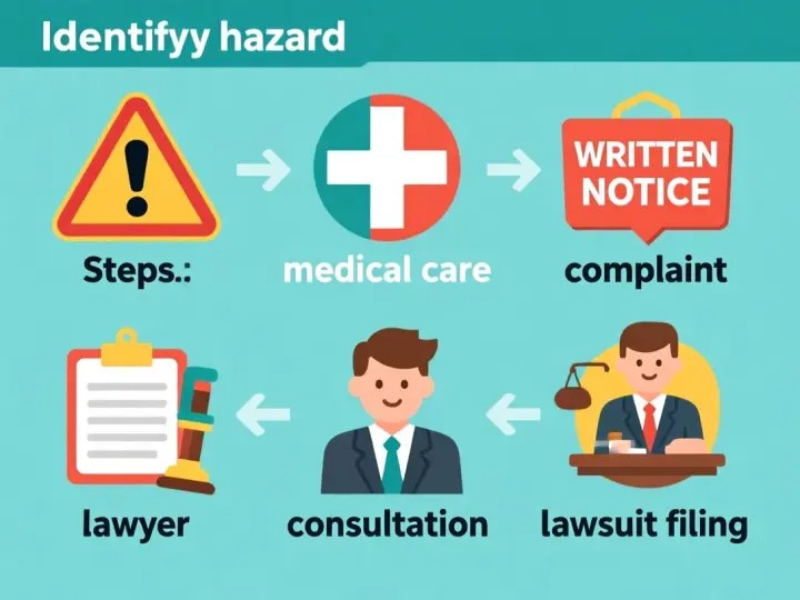 Steps to file a premises liability lawsuit