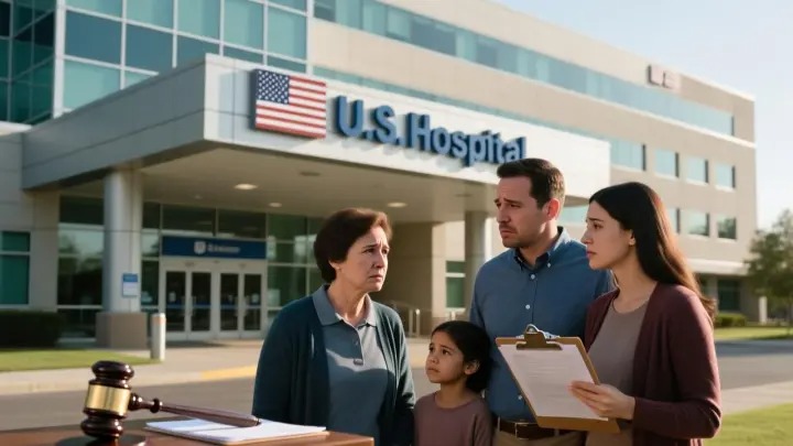 Hospital negligence claim compensation process in the USA