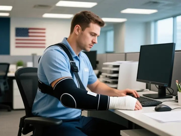 Light duty work and temporary partial disability benefits