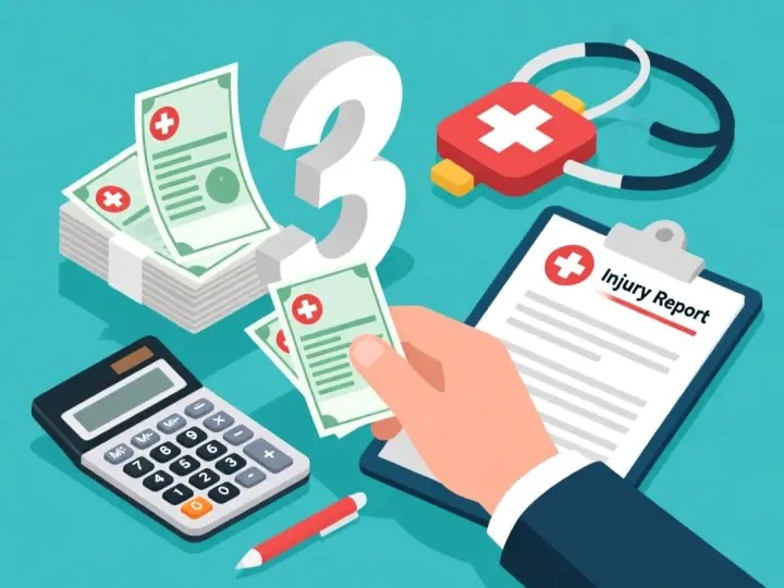 Multiplier method for pain and suffering calculation