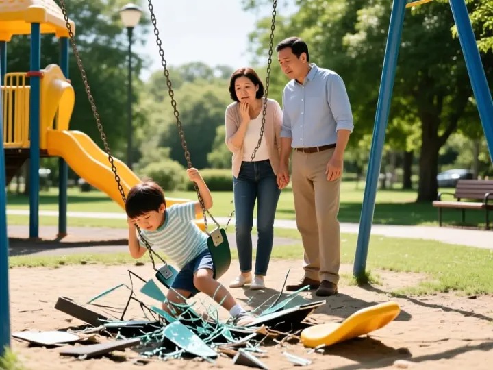 Child injury claim after school or playground accident