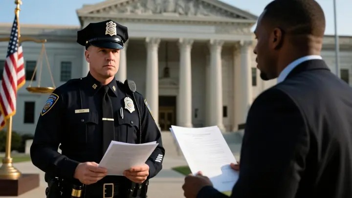 Police misconduct claims legal process in the United States