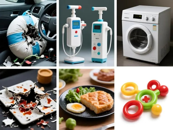 examples of real-life defective products causing injuries