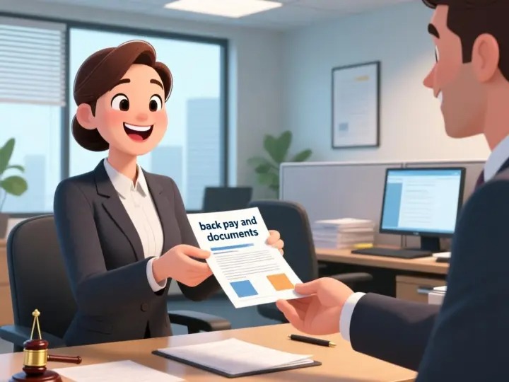 Employee receiving legal compensation for workplace retaliation