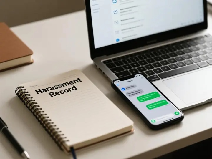 Evidence for sexual harassment claim