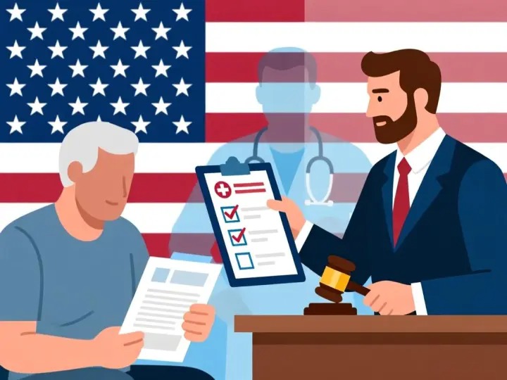 Evaluating a medical malpractice claim with documents and checklist