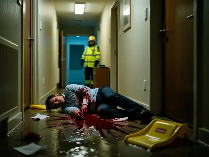 Tenant slip and fall accident in rental property