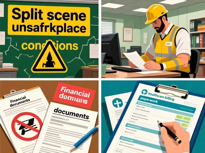 Types of whistleblower cases in the US