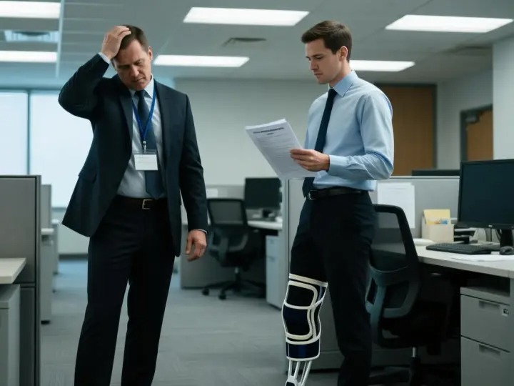 Manager discriminating against employee with disability